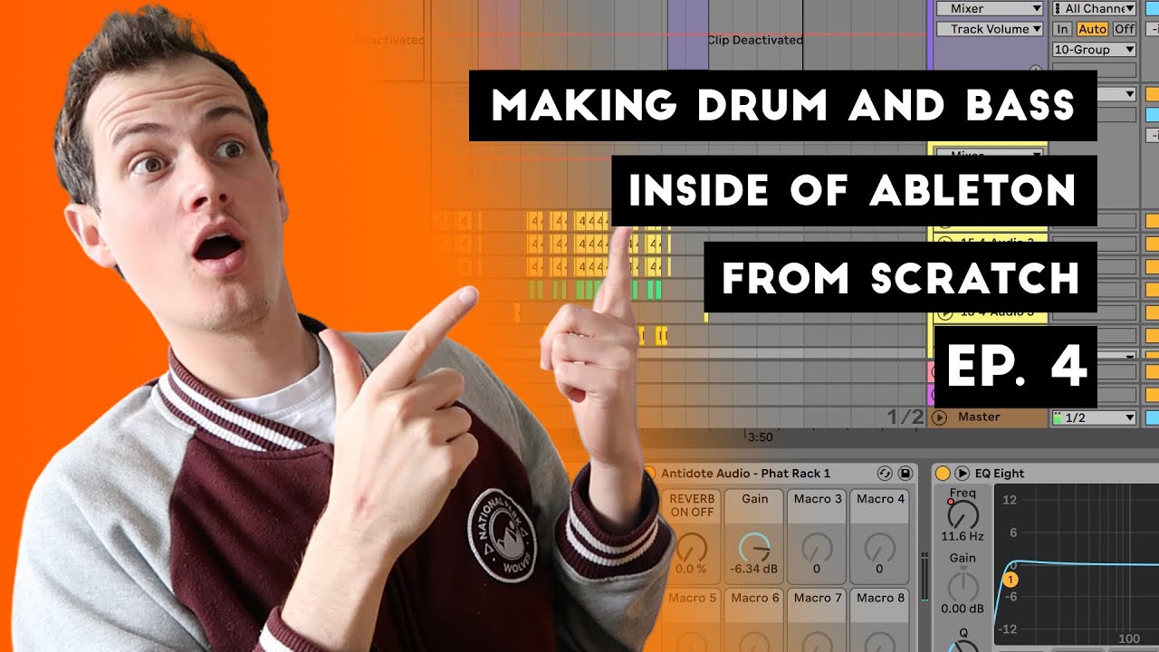 How to make Drum & Bass Start to Finish in Ableton EP 4 Drop 2