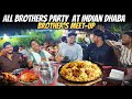 All 🤣 Brother Party'| Brother meet-up| Indian dhaba nanded 🤤| #nanded #viralvideo #food #vlog 