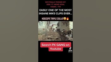 Insane NOSCOPE TRIPLE COLLAT | MW3 Sniping 🤩🔥