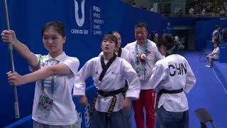 News Day 2 Taekwando  Poomsae Team W #chengdu2021