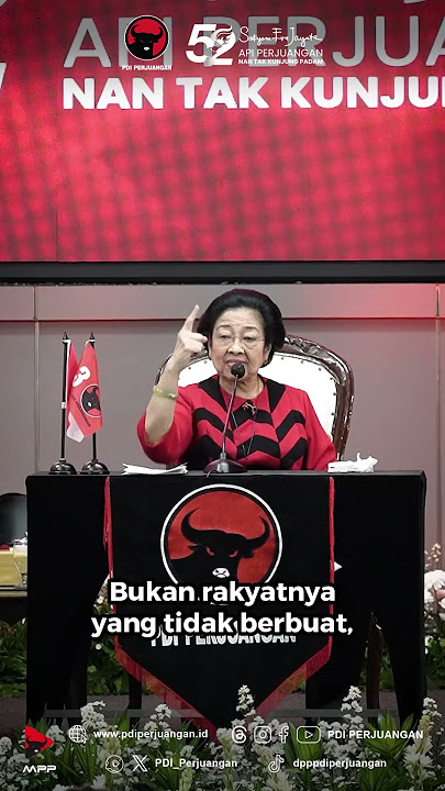 ESENSI PERJUANGAN PDI PERJUANGAN