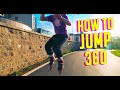 HOW TO JUMP 360 ON INLINE SKATES | 360 ON ROLLERBLADES
