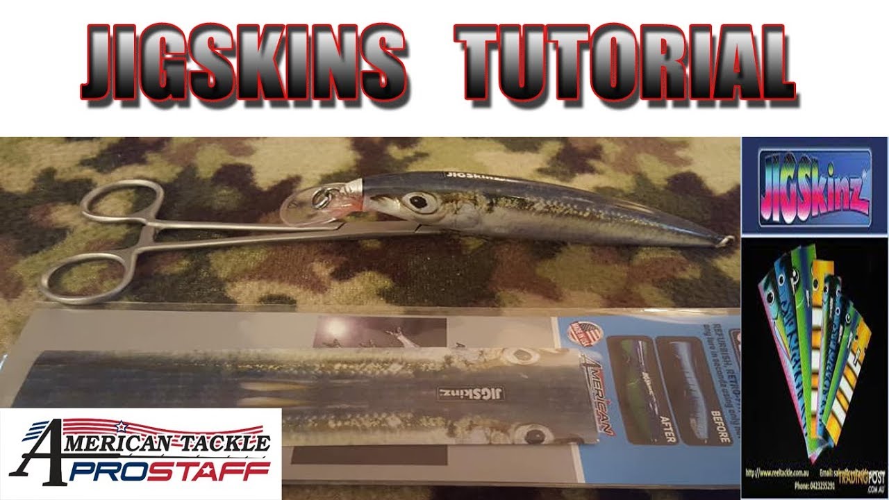 Jig Skinz) Fishing Lure Customization (MUST WATCH) 