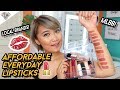 AFFORDABLE EVERYDAY MLBB LIPSTICKS | PURO LOCAL BRAND! |  MAE LAYUG