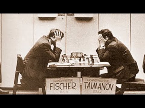 Boris Spassky, left and Bobby Fischer analyze their match in Sveti Svefan  on Sunday, Sept. 20, 1992. Fischer, attacking aggressively with the white  pieces, defeated Spassky on Sunday to take a 5-2