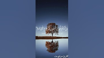 (كُلُّ نَفْسٍۢ ذَآئِقَةُ ٱلْمَوْتِ ۗ)| القارئ حمزة يوسف