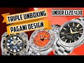 Triple Unboxing New Pagani Design Releases | Are they getting better? | The Watcher