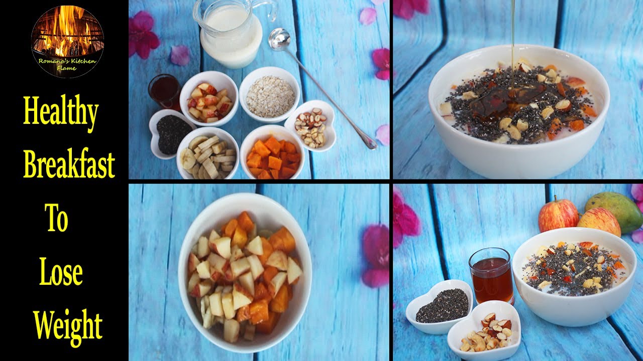 Healthy Breakfast To Lose Weight And Reduce Cholesterol Oatmeal With Healthy Breakfast To Lose Weight And Reduce Cholesterol Oatmeal With