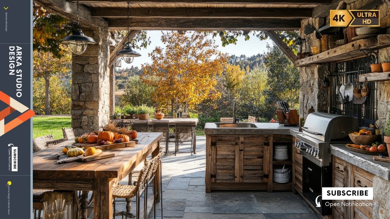 Epic Rustic Outdoor Kitchens & Fall Decor Tips You’ve Never Seen Before ...