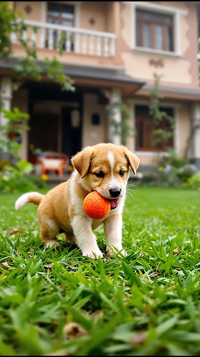 Cute Little Puppy Playing Adorable Video #puppy #dog #viral #shorts