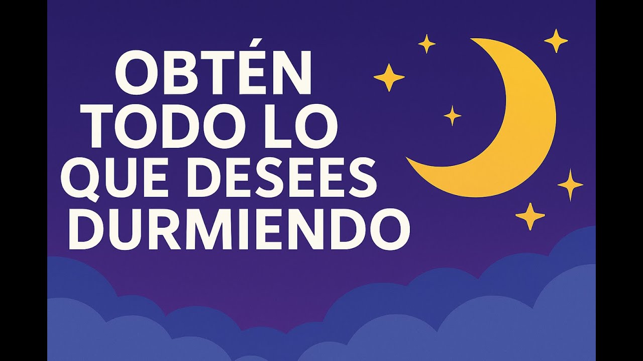 ATRAE TODO LO QUE DESEAS mientras duermes 😴| Meditación de ...