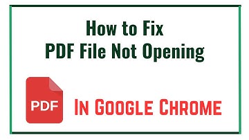 How to Fix PDF File Not Opening in Google Chrome on Windows