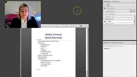 Introduction to Adobe Connect Classroom