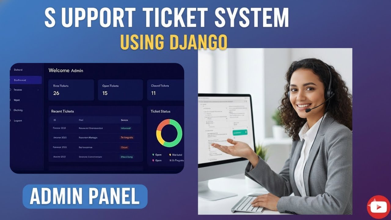 github - likhithamaadhu python proj demo Images High... 🔥 Django Support Ticket System | Modern Admin Dashboard UI | Python ...