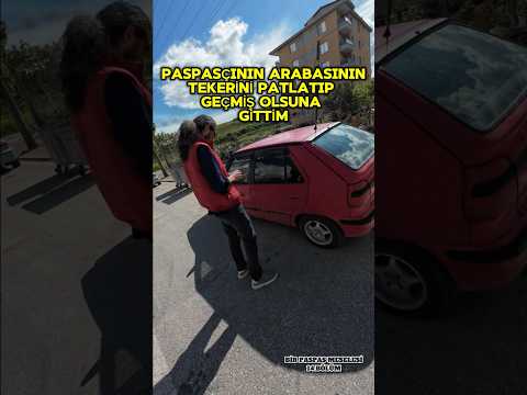 Tekerini patlattım #komik #eğlence #komikvideolar #motor #keşfet