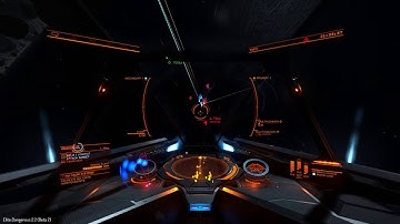 Elite Dangerous: Condor and Vette in a Hazres (short)
