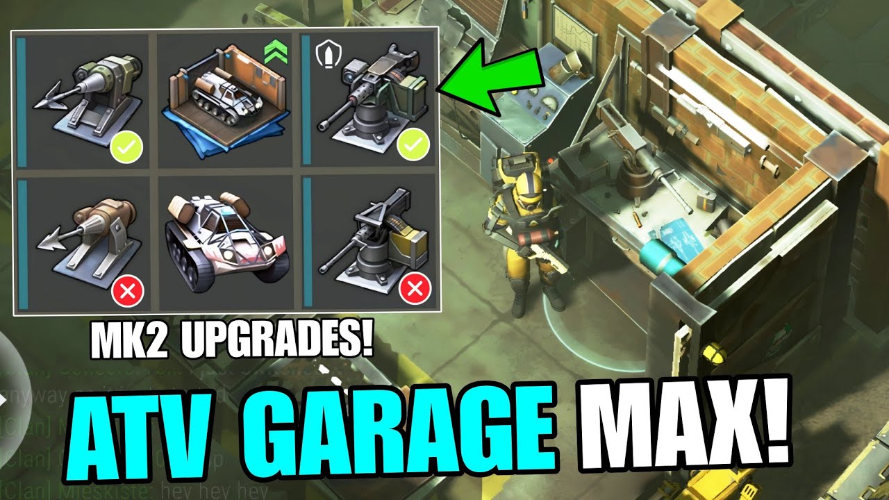 MAXED GARAGE UPGRADE WILL MAKE YOUR ATV EXTREMELY OP! (MK2 upgrades) - Last Day on Earth: Survival