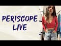 Periscope live pretty girl chatting 