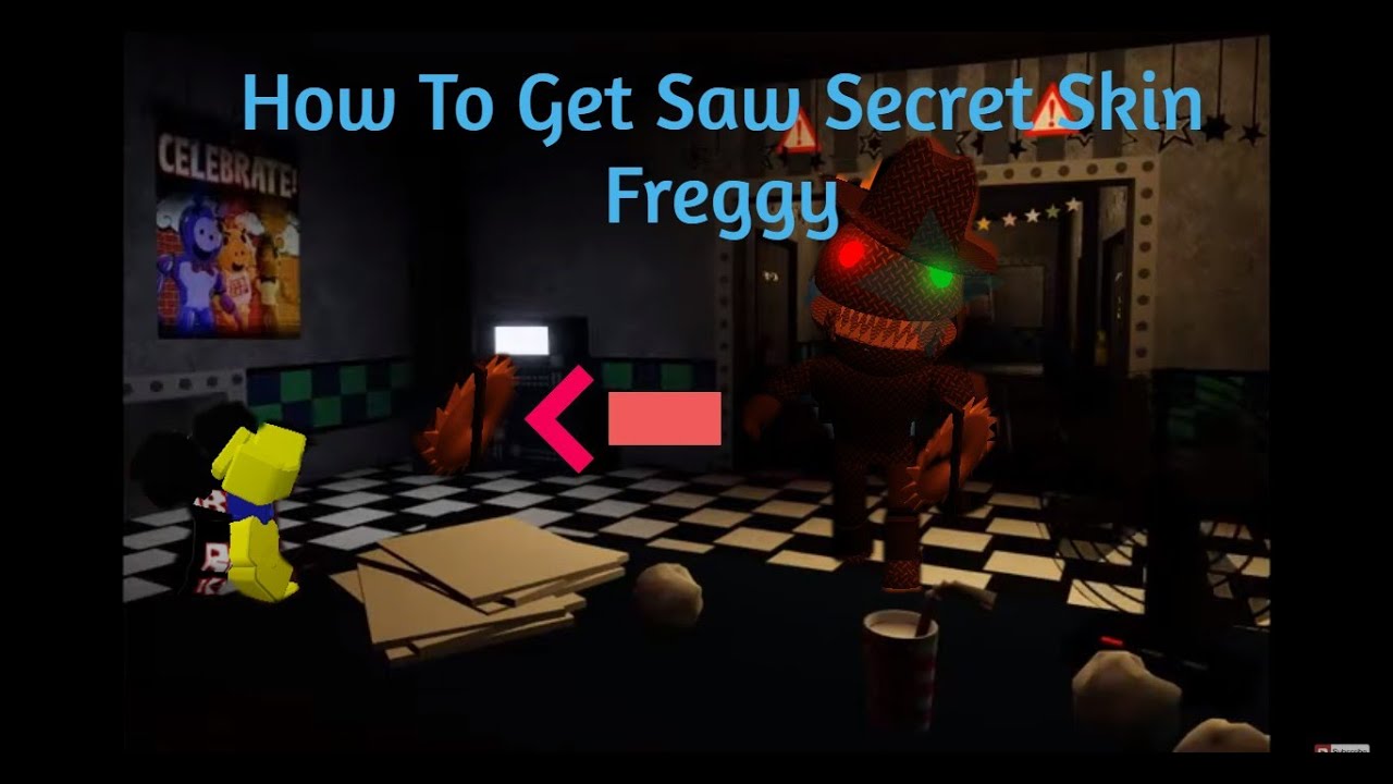 Roblox Freggy How To Get Saw Secret Skin Youtube - saw rare skin roblox