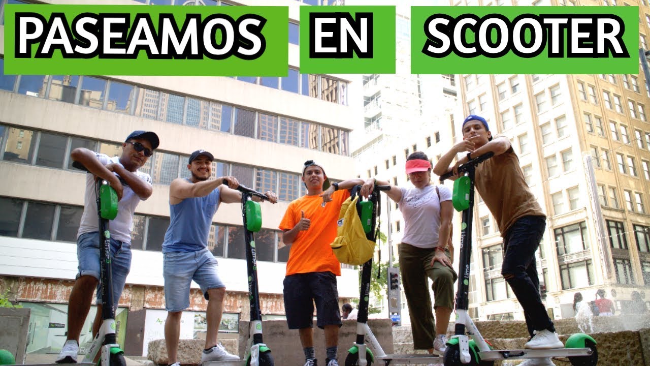PASEAMOS EN SCOOTER EN DOWNTOWN DALLAS YouTube