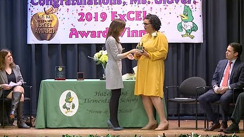 ExCEL Award Winner  Debra Glover, Hazelwood Elemen...
