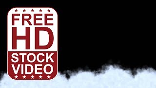 Free Stock Videos – abstract clouds fog on black background 2D animation screenshot 5