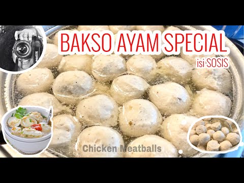 Video: Bakso Ayam Dalam Sos Berkrim