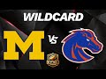 EPSL Football: College Program: Michigan Wolverines vs Boise Stats Broncos - WILDCARD ROUND