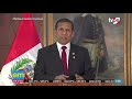 Fiscal de la Nación abre investigación contra Ollanta Humala por Caso Gaseoducto Sur Peruano