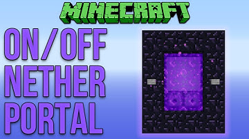 Minecraft 1.11: On Off Nether Portal Tutorial