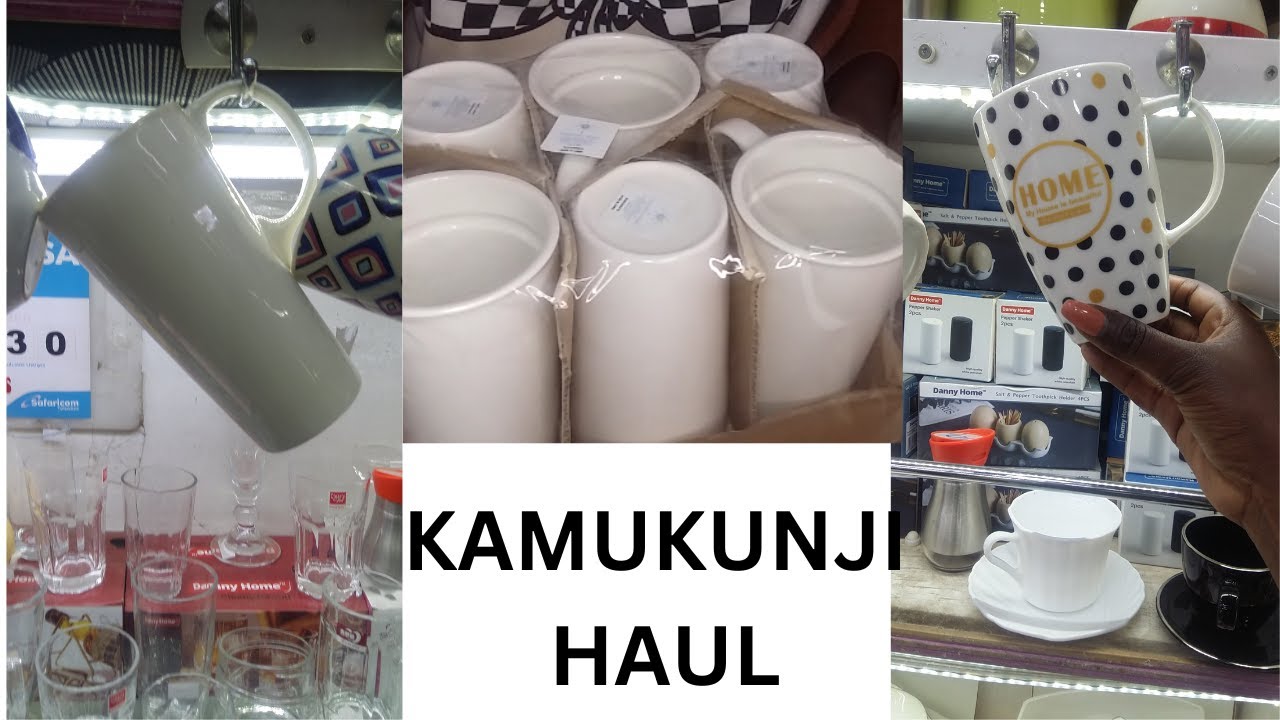 KAMUKUNJI HAUL PART 1 KITCHEN WARES YouTube