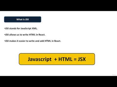 3. JSX Overview