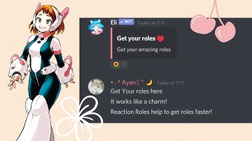 How to make reaction roles with eli!
