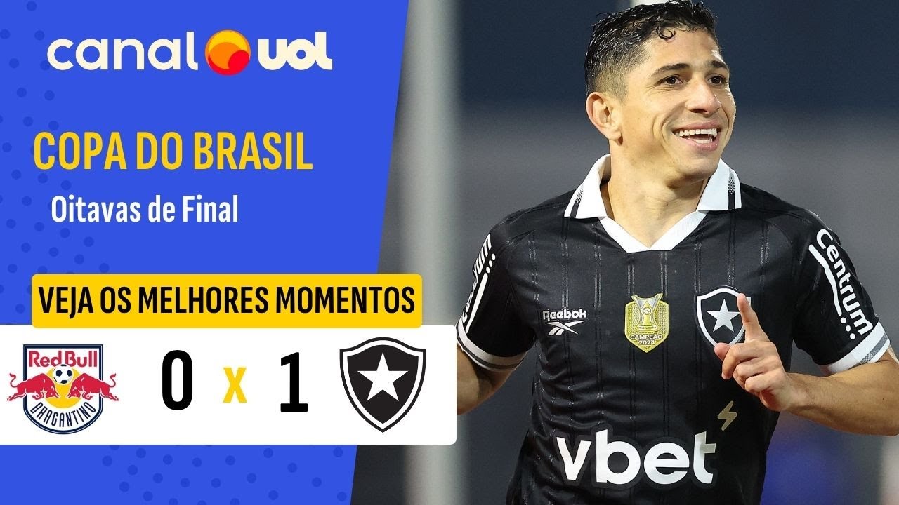 BOTAFOGO VENCE O BRAGANTINO DE NOVO E ESTÁ NAS QUARTAS DE FINAL DA COPA ...