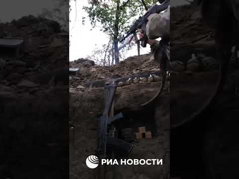 ‼️ Кадры боя на авдеевском направлении.В стрелковом бою под Красногоровкой 9-й полк Нар. милиции ДНР