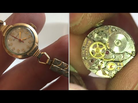 “taking apart” a 1956 BULOVA 17 JEWEL watch