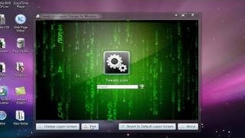 How To Change Windows 7 Logon Background [HD]