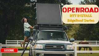 OpenRoad 4WD EdgeRood Rooftop Tent & Shower Awning Install - 1st gen Sequoia