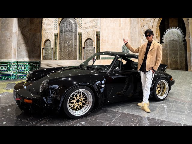 Review] Porsche 911 964 Custom Car!! Wide fenders and thick wheels