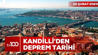 Kandilli Rasathanesi'nden İstanbul'a Deprem Uyarısı | Ece Üner ile Tv100 Ana Haber
