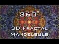 360° Caleidoscope Sirius - Mandelbulb 3D fractal 4K Ultra HD