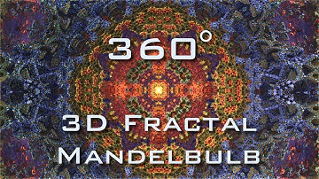 360° Caleidoscope Sirius - Mandelbulb 3D fractal 4K Ultra HD