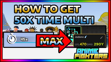 GET 50X TIME MULTI IN ANIME FIGHTERS WITH THIS METHOD!
