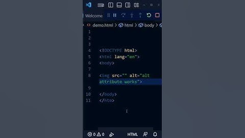 HTML alt Attribute Works #shorts #reels #trending #html #viral #texvn