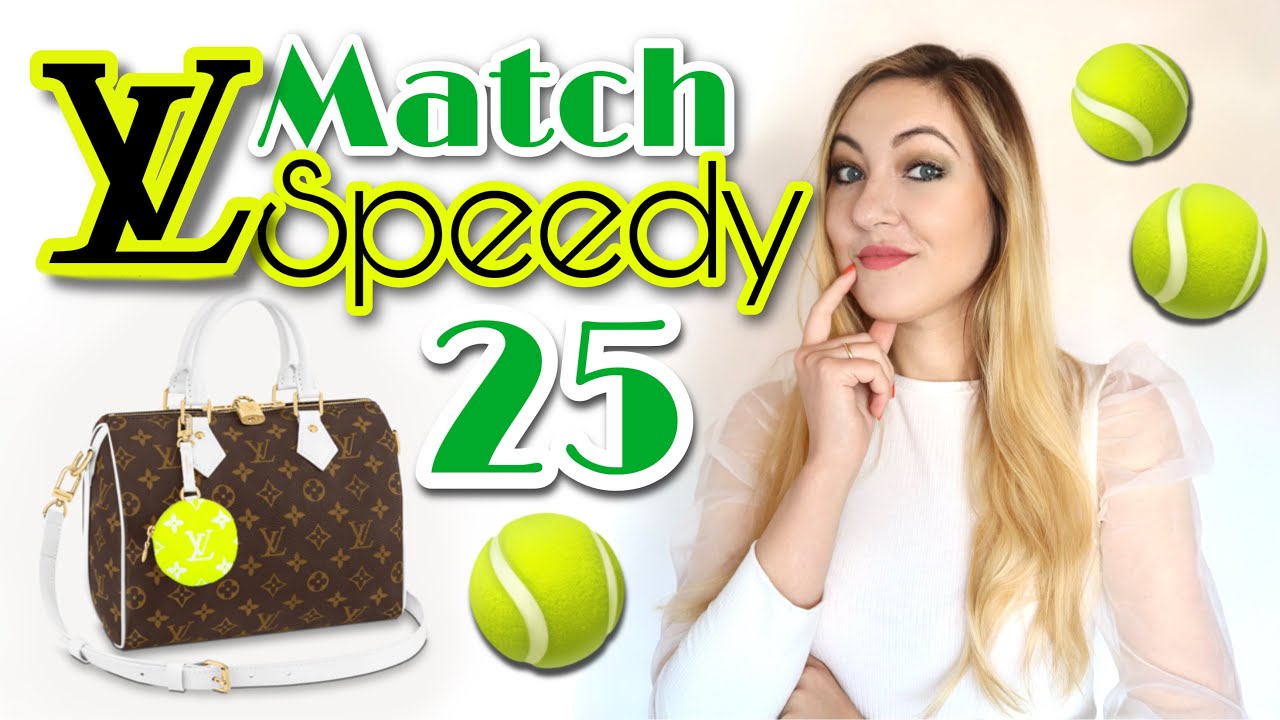 The Louis Vuitton Prefall Match Speedy Bandouliere 25 - not just for tennis  players? 🎾 