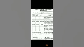 COMMON HALF YEARLY EXAM  DECEMBER 2022 TIME TABLE.