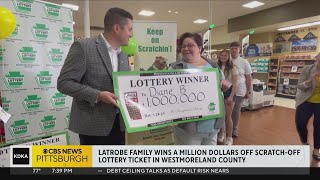 Westmoreland County woman wins $1 million lottery prize