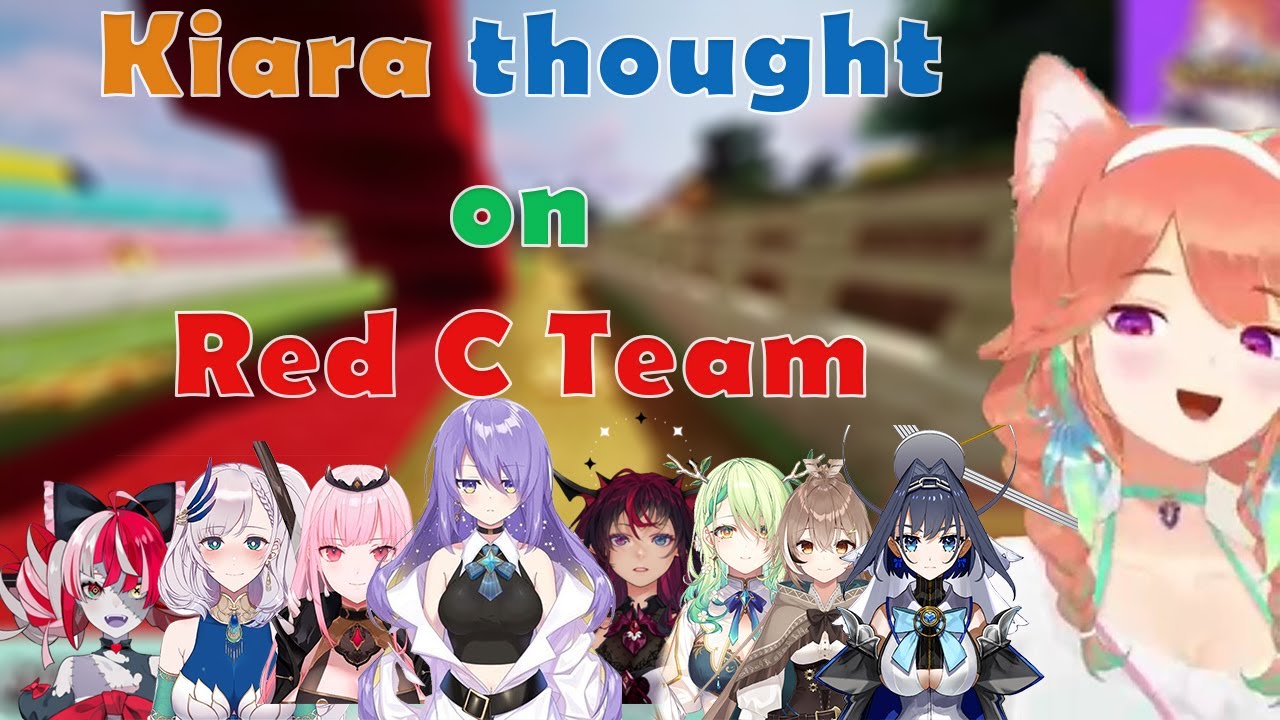 Kiara thought on Red C Team in Hololive Sport Festival, Who will be the threat??