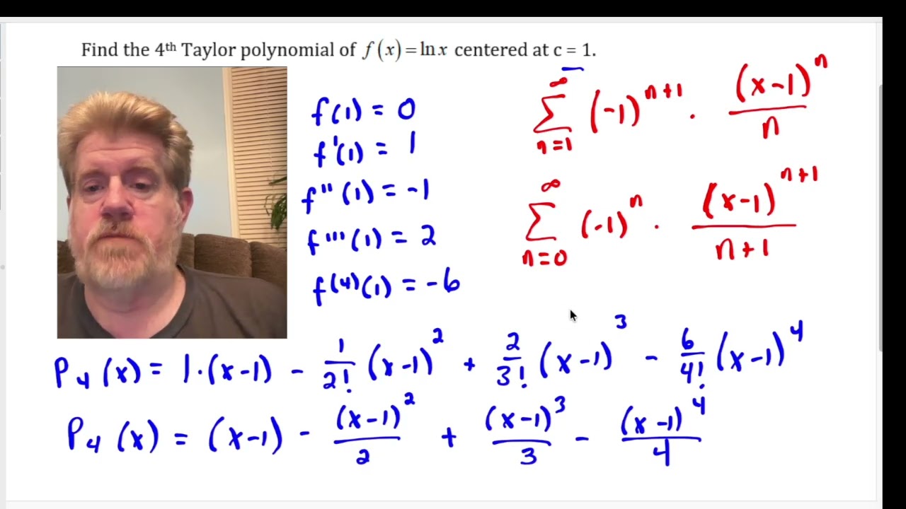 8.7B - Taylor Approximations