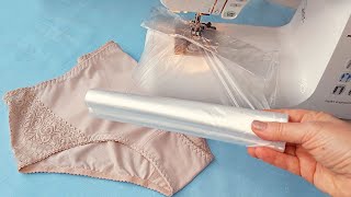 ✅Sew beautiful panties in just 10 minutes / easy sewing underwear